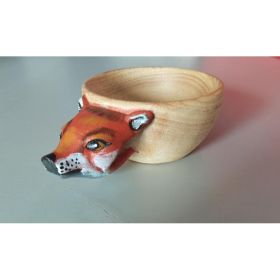 Hand Carved Cup Scandinavian Kuksa Wooden Mug Camping Gear Coffee Cup Kuksa Guksi Kuksa Wild Boar Cups Christmas (Option: 5style)